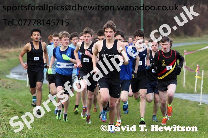 Northumberland Schools Cross Country, Temple Park, South Shields. Photo: David T. Hewitson/Sports for All Pics